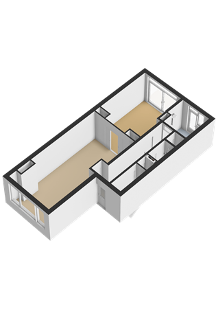 Floorplan - Dordtselaan 113BBG, 3081 BK Rotterdam
